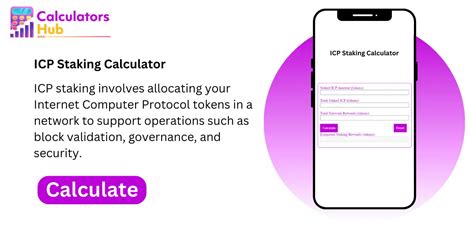 icp staking calculator|ICP Staking Calculator Online.